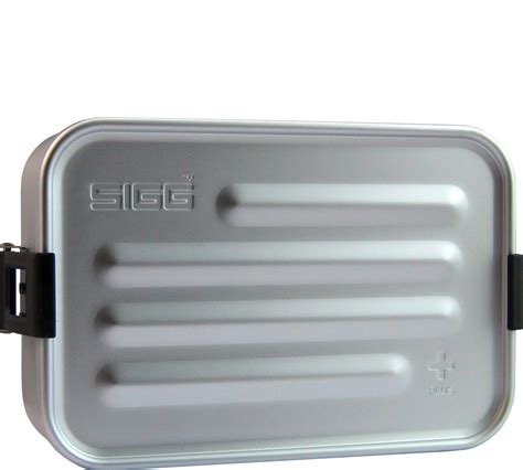 sigg metal box large|SIGG Lunchbox Plus S Alu buy online.